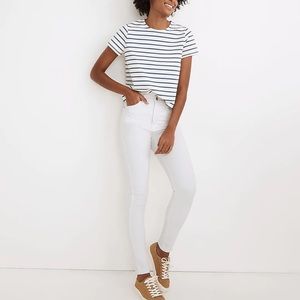 Madewell Skinny Skinny White Jeans